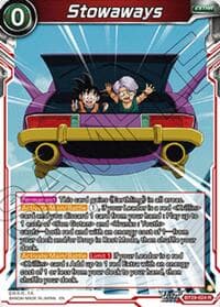 Stowaways - Fearsome Rivals - Dragon Ball Super: Masters card