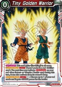 Tiny Golden Warrior - Fearsome Rivals - Dragon Ball Super: Masters card