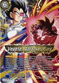 Vegeta, Attacker Fury - Fearsome Rivals - Dragon Ball Super: Masters card