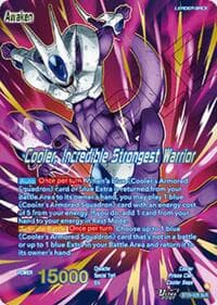 Cooler // Cooler, Incredible Strongest Warrior (SLR) - Fearsome Rivals - Dragon Ball Super: Masters card