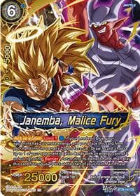 Janemba, Malice Fury - Fearsome Rivals - Dragon Ball Super: Masters card