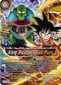 King Piccolo, Evil Fury - Fearsome Rivals - Dragon Ball Super: Masters card