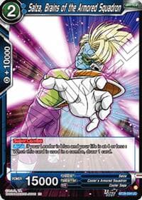 Salza, Brains of the Armored Squadron - Fearsome Rivals - Dragon Ball Super: Masters card