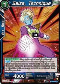 Salza, Technique - Fearsome Rivals - Dragon Ball Super: Masters card