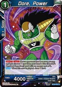 Dore, Power - Fearsome Rivals - Dragon Ball Super: Masters card