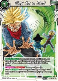 Key to a God - Fearsome Rivals - Dragon Ball Super: Masters card