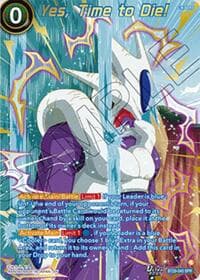 Yes, Time to Die! (SPR) - Fearsome Rivals - Dragon Ball Super: Masters card