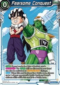 Fearsome Conquest - Fearsome Rivals - Dragon Ball Super: Masters card