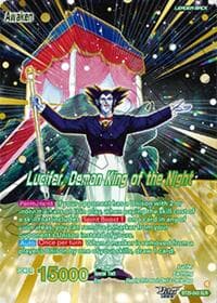Lucifer // Lucifer, Demon King of the Night (SLR) - Fearsome Rivals - Dragon Ball Super: Masters card