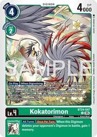Kokatorimon - Time Stranger - Digimon Card Game card