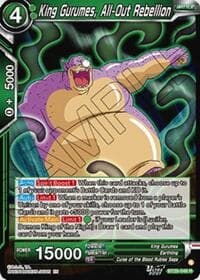 King Gurumes, All-Out Rebellion - Fearsome Rivals - Dragon Ball Super: Masters card
