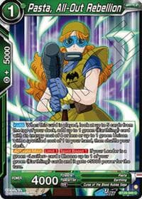Pasta, All-Out Rebellion - Fearsome Rivals - Dragon Ball Super: Masters card