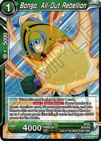 Bongo, All-Out Rebellion - Fearsome Rivals - Dragon Ball Super: Masters card