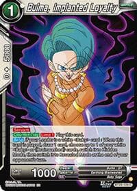 Bulma, Implanted Loyalty - Fearsome Rivals - Dragon Ball Super: Masters card