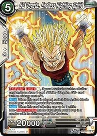 SS Vegeta, Endless Fighting Spirit - Fearsome Rivals - Dragon Ball Super: Masters card