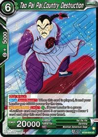 Tao Pai Pai, Country Destruction - Fearsome Rivals - Dragon Ball Super: Masters card
