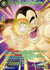 Tao Pai Pai, Country Destruction (SPR) - Fearsome Rivals - Dragon Ball Super: Masters card