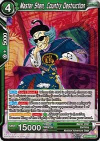 Master Shen, Country Destruction - Fearsome Rivals - Dragon Ball Super: Masters card