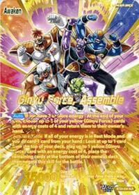 Ginyu // Ginyu Force, Assemble (SLR) - Fearsome Rivals - Dragon Ball Super: Masters card