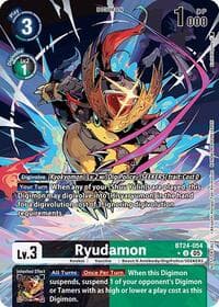 Ryudamon (Box Topper) - Time Stranger - Digimon Card Game card