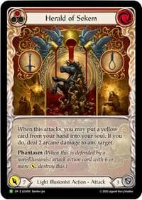 Herald of Sekem - LGS430 (Extended Art) - Flesh and Blood: Promo Cards - Flesh and Blood TCG card