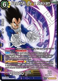 Vegeta, By a Saiyan - Fearsome Rivals - Dragon Ball Super: Masters card