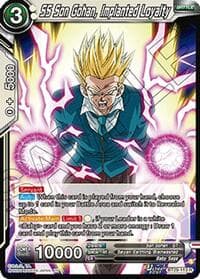 SS Son Gohan, Implanted Loyalty - Fearsome Rivals - Dragon Ball Super: Masters card