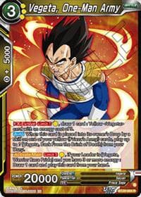 Vegeta, One-Man Army - Fearsome Rivals - Dragon Ball Super: Masters card