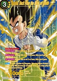 Vegeta, Back From the Brink of Death (SPR) - Fearsome Rivals - Dragon Ball Super: Masters card