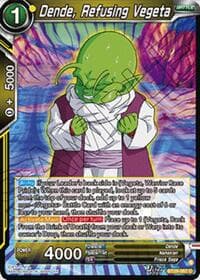Dende, Refusing Vegeta - Fearsome Rivals - Dragon Ball Super: Masters card