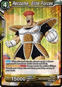 Recoome, Elite Forces - Fearsome Rivals - Dragon Ball Super: Masters card