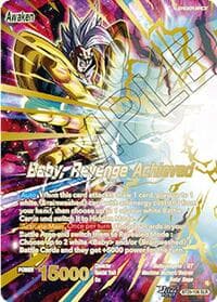 Baby // Baby, Revenge Achieved (SLR) - Fearsome Rivals - Dragon Ball Super: Masters card