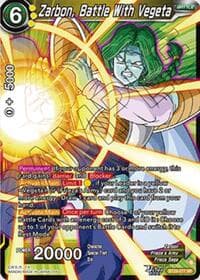 Zarbon, Battle With Vegeta - Fearsome Rivals - Dragon Ball Super: Masters card