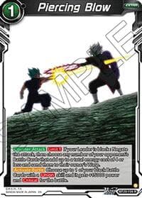 Piercing Blow - Fearsome Rivals - Dragon Ball Super: Masters card