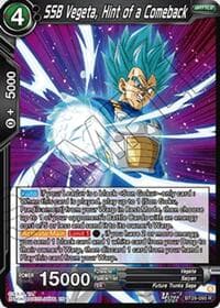 SSB Vegeta, Hint of a Comeback - Fearsome Rivals - Dragon Ball Super: Masters card