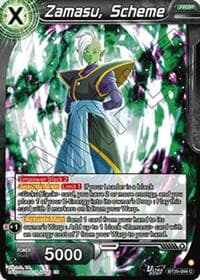 Zamasu, Scheme - Fearsome Rivals - Dragon Ball Super: Masters card