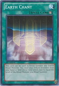 Earth Chant - Legendary Collection 3: Yugi's World - YuGiOh card