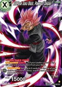 SS Rose Goku Black, Power of Despair - Fearsome Rivals - Dragon Ball Super: Masters card