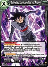Goku Black, Invasion From the Future - Fearsome Rivals - Dragon Ball Super: Masters card
