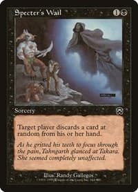 Specter's Wail - Mercadian Masques - Magic: The Gathering card