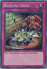 Reckless Greed - Legendary Collection 3: Yugi's World - YuGiOh card