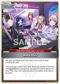ReGLOSS - SD05: Start Deck: White Todoroki Hajime - Hololive card