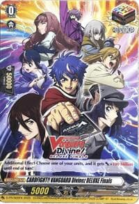 CARDFIGHT!! VANGAURD Divinez DELUXE Finals - D Promo Cards - Cardfight Vanguard card