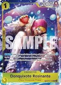 Donquixote Rosinante - OP12-108 - The Azure Sea's Seven - One Piece Card Game card