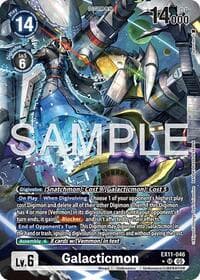 Galacticmon (Alternate Art) - Dawn of Liberator - Digimon Card Game card
