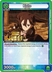 Kirito (Judge Pack) - Union Arena Promotion Cards - Union Arena card