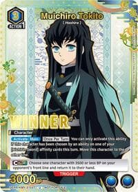 Muichiro Tokito (Winner) - Union Arena Promotion Cards - Union Arena card