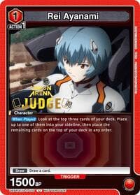 Rei Ayanami (Judge Pack) - Union Arena Promotion Cards - Union Arena card