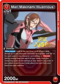 Mari Makinami Illustrious (Judge Pack) - Union Arena Promotion Cards - Union Arena card