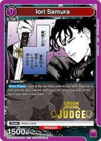 Iori Samura (Judge Pack) - Union Arena Promotion Cards - Union Arena card